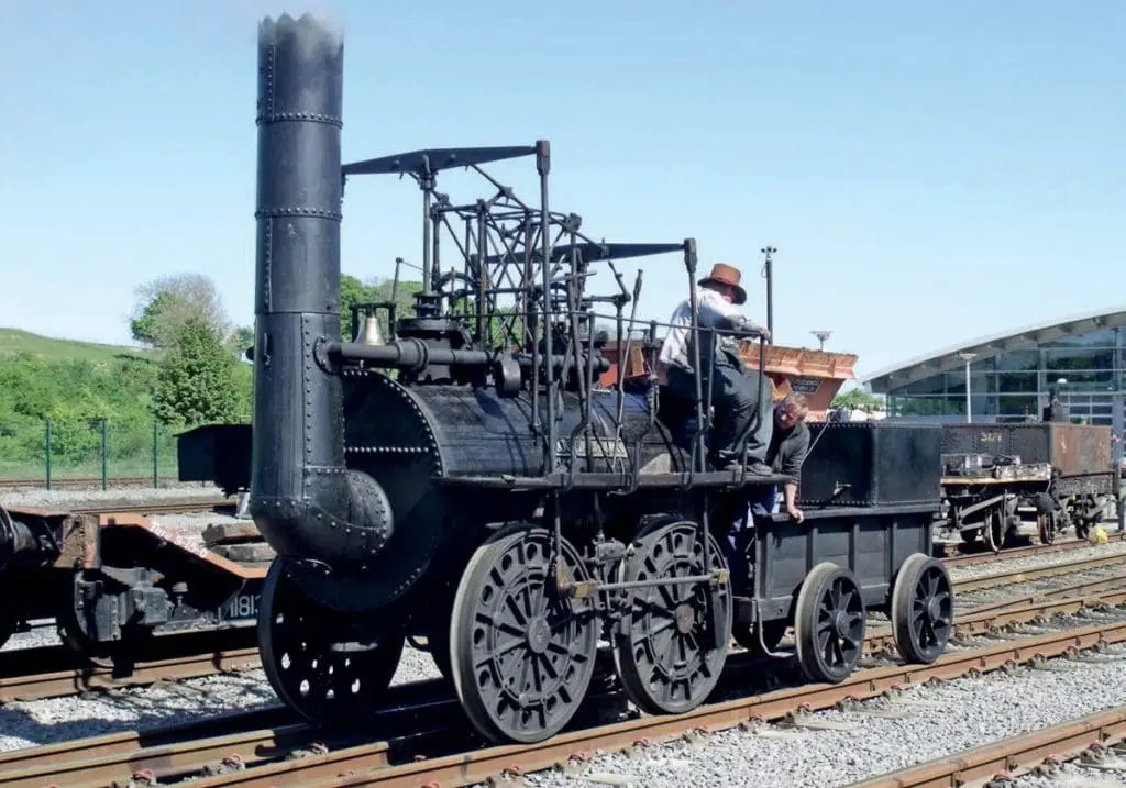 First Steam Engine that transported people